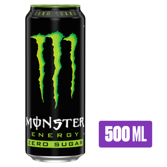 Monster Energy Zero Sugar gazowany napój energetyczny 500ml