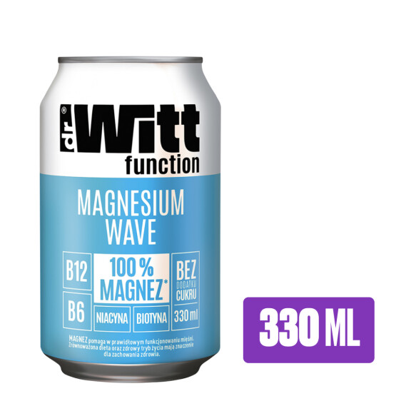 DR WITT function magnez ananas cytryna gaz 330ml