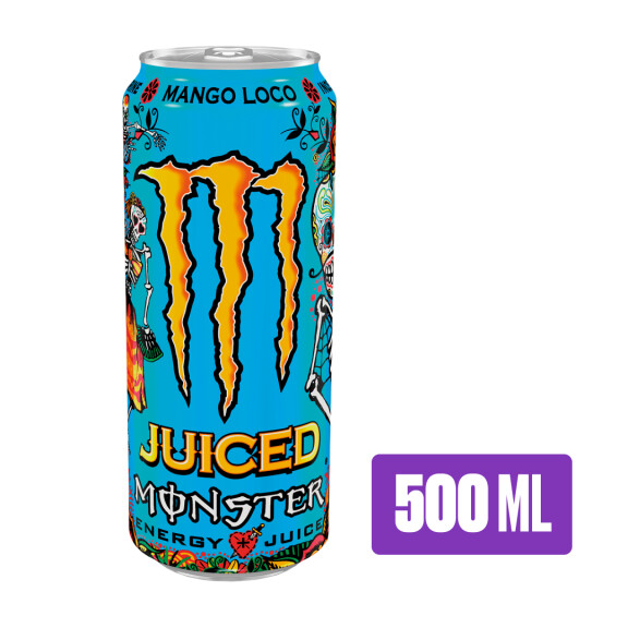Monster Energy Juiced Mango Loco gazowany napój energetyczny 500ml