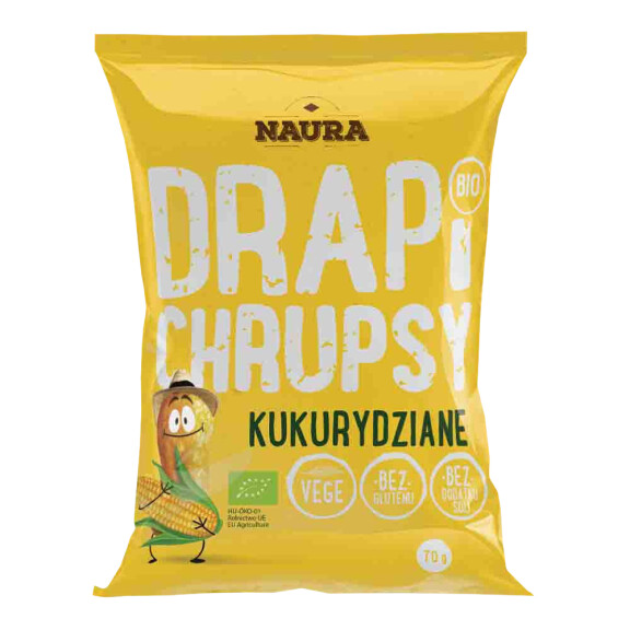 Chrupki kukurydziane naturalne BIO 70 g