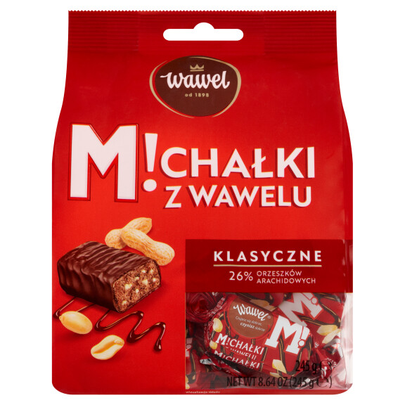Cukierki Michałki klasyczne 245g Wawel