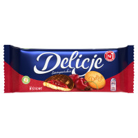 Delicje ciastka wiśniowe 147g