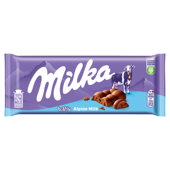 Milka czekolada mleczna Bubbly 90g