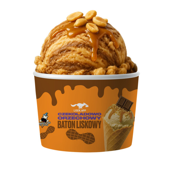 Widziały Gały Co Brały Czekoladowo-orzechowy Baton Liskowy 220ml