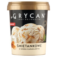 Grycan lody śmietankowe z sosem karmelowym 480ml
