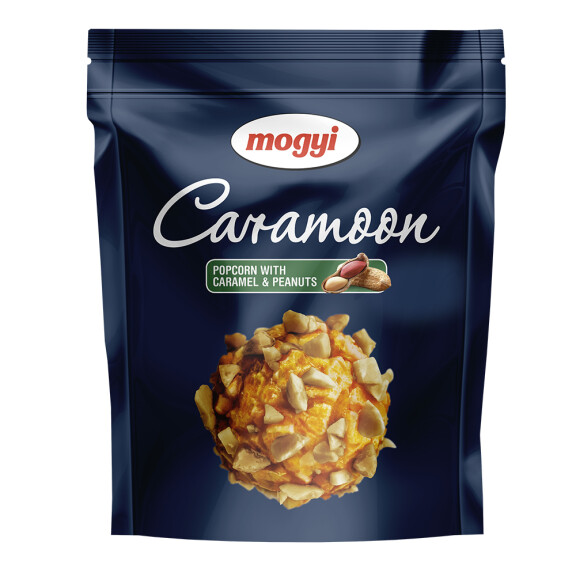 Caramoon - popcorn w polewie karmelowej z orzeszkami 70g