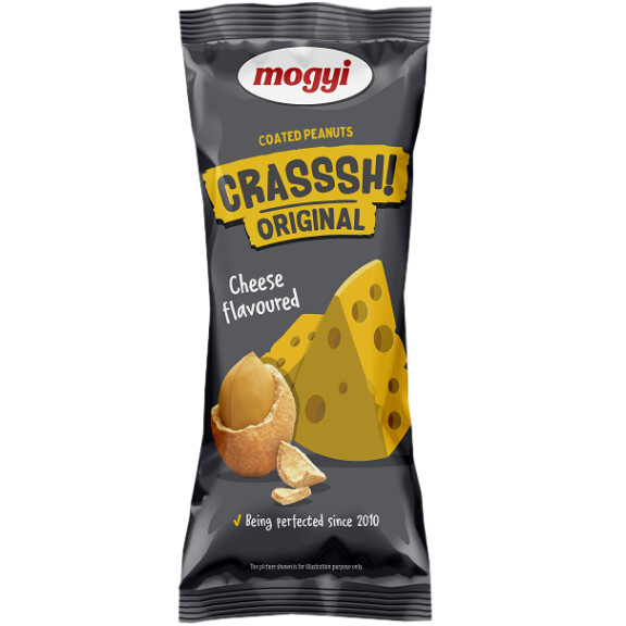 Crasssh - orzeszki ziemne w skorupce o smaku serowym 60g