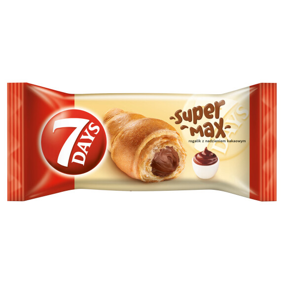 7 Days Max croissant z nadzieniem kakaowym 110g