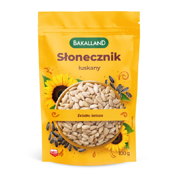 Bakalland słonecznik łuskany 100g