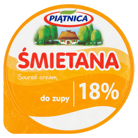 Piątnica śmietana do zup 18% 200ml