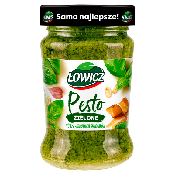 ŁOWICZ pesto zielone 180g