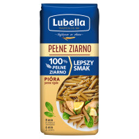 Lubella pełne ziarno makaron pióra 400g
