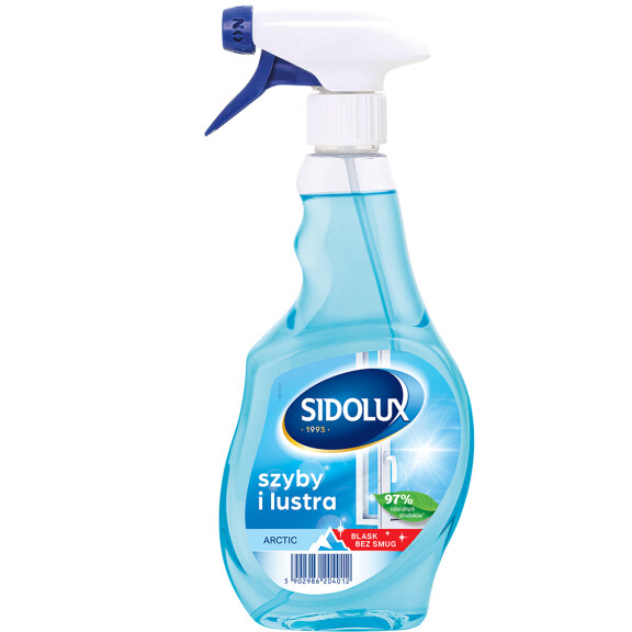 Sidolux Crystal do mycia szyb arctic 500ml