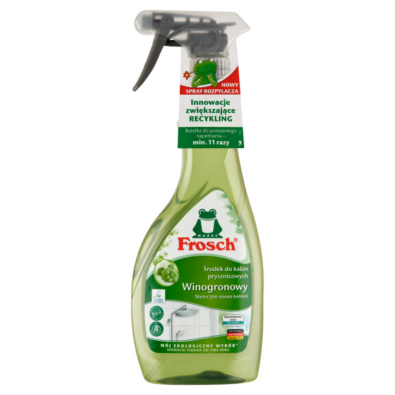 Frosch Winogronowy środek do kabin prysznicowych spray 500ml
