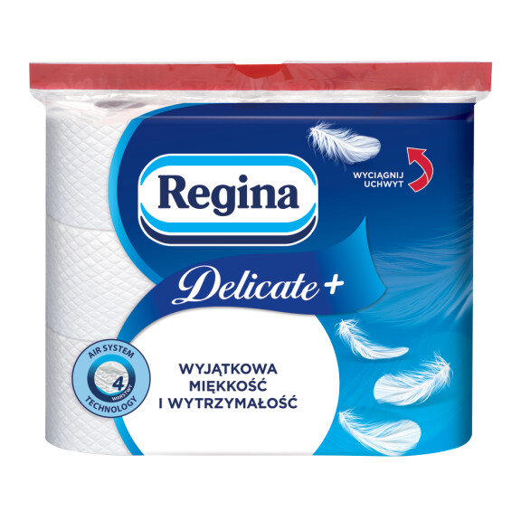 Regina Papier toaletowy Delicate+  4w 9szt