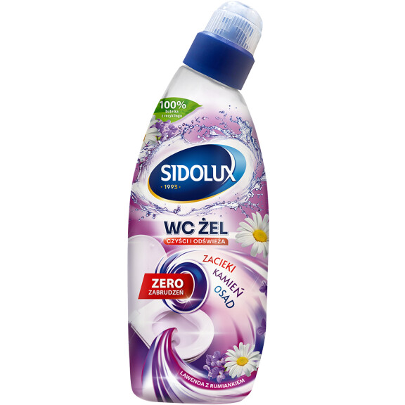 Sidolux WC żel lawenda z rumiankiem 700ml