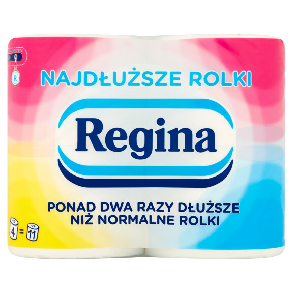 Regina Papier Toaletowy Najdłuższe Rolki Delitissue 4szt