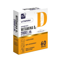 Dr Vita Witamina D 2000 j.m., suplement diety, 60 tabletek