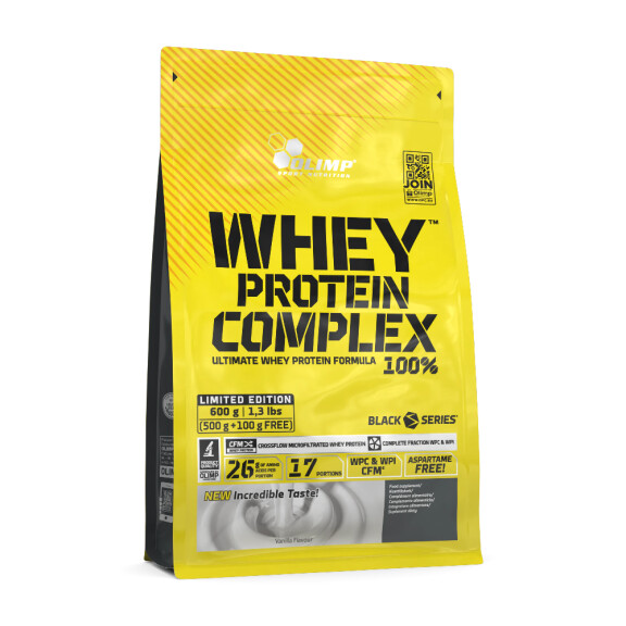 Olimp Whey Protein Complex 100% wanilia 500g+100g
