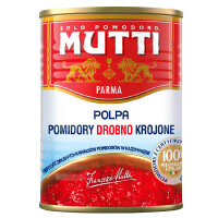 Mutti Pomidory drobno krojone bez skórki 400g