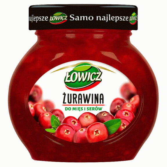 Łowicz Żurawina do mięs i serów 230g