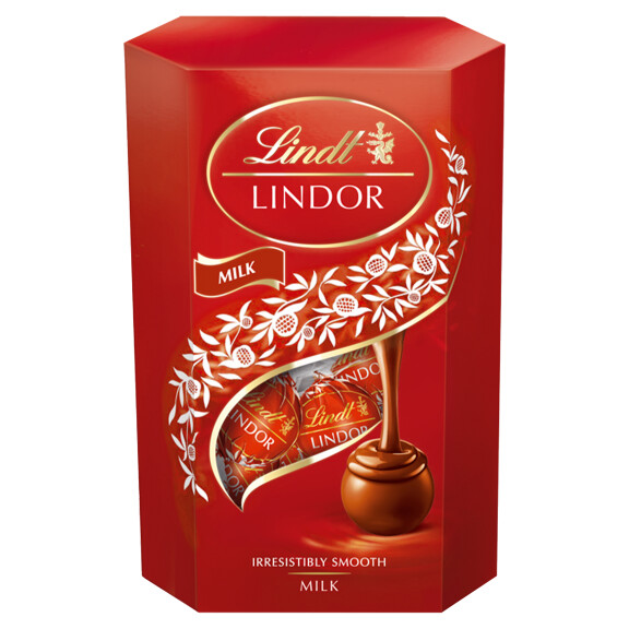Lindor Milk Cornet bombonierka Lindt 200g