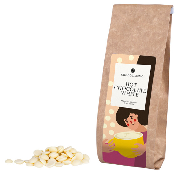 Chocolissimo Czekolada biała dropsy 200g