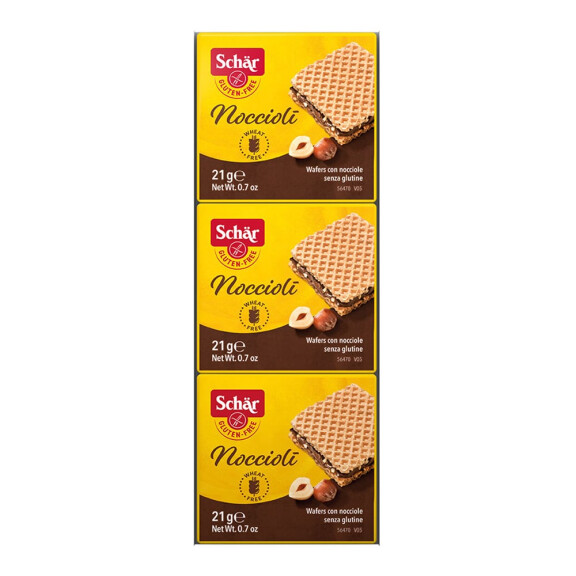 Schar wafelki orzechowe bezglutenowe 63g
