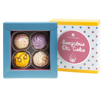 Chocolissimo Pralinki American CupCakes 4szt 75g