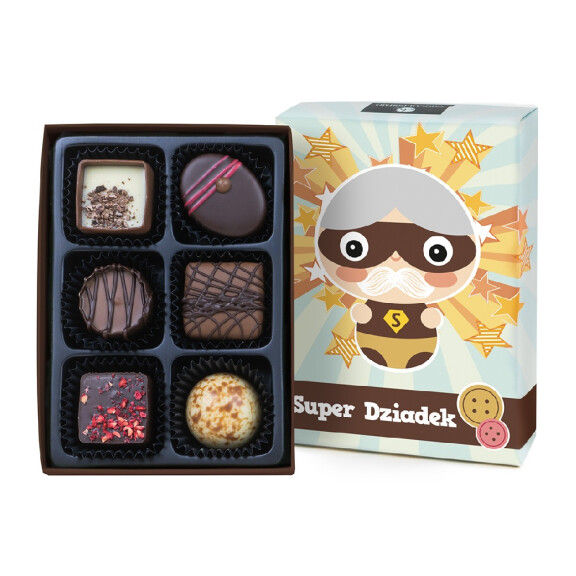 Chocolissimo Pralinki Super Dziadek 70g