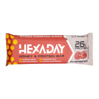 Łysoń Hexaday Baton proteinowy Malina 45g