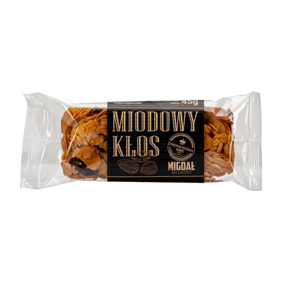 Łysoń Miodowy Kłos Migdał bez cukru 45g