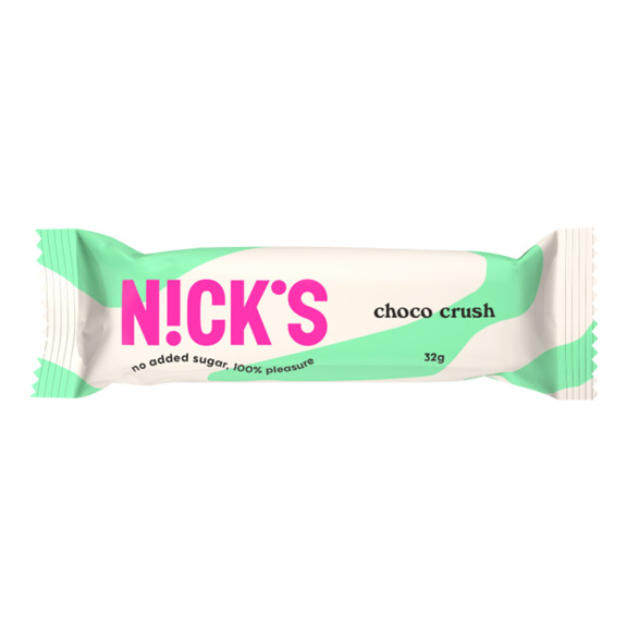 NICK'S Baton czekoladowy ze słoną kukurydzianą chrupką 32g