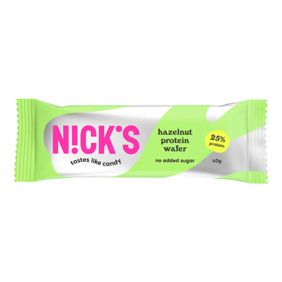 NICK'S Wafelek proteinowy krem orzechowy w czekoladzie mlecznej 40g