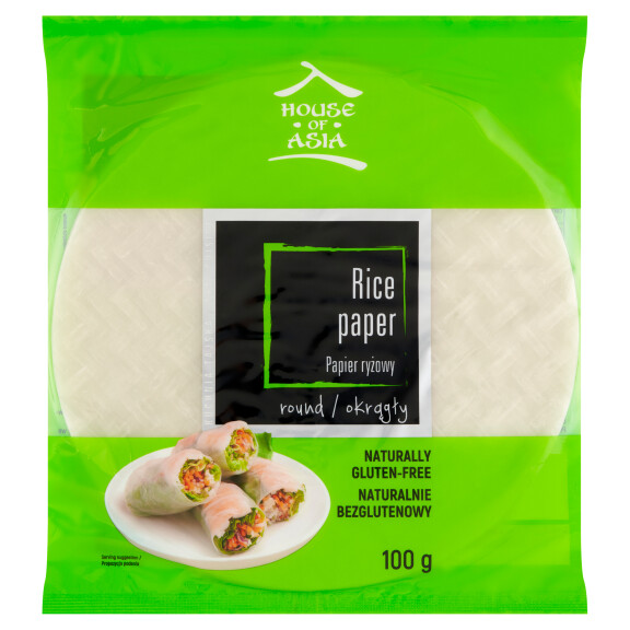HOUSE OF ASIA papier ryżowy okrągły 100g