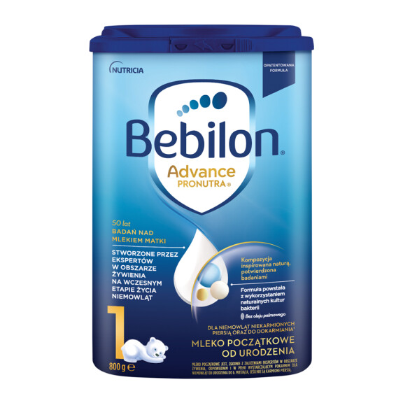 Bebilon 1 Pronutra-Advance mleko początkowe 800g