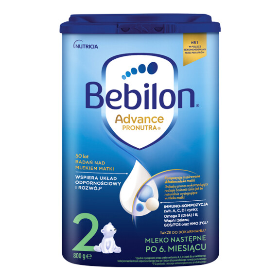 Bebilon 2 Pronutra-Advance mleko następne po 6. miesiącu 800g