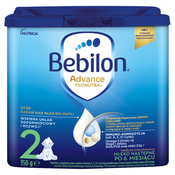 Bebilon 2 Pronutra-Advance mleko następne po 6. miesiącu 350g