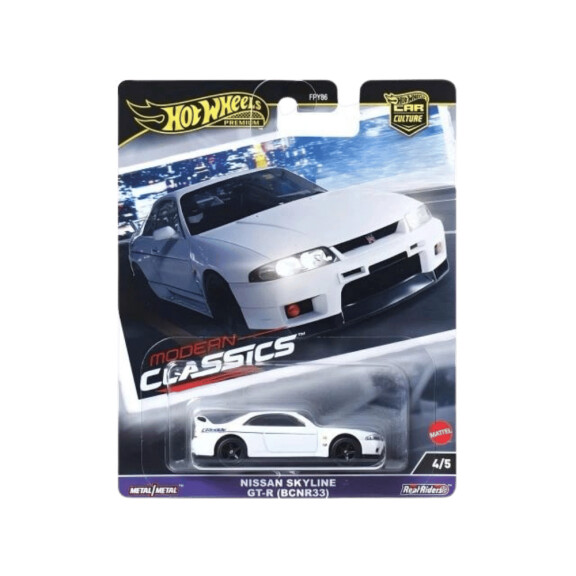 Hot Wheels Kultowe auto Nissan Skyline GT-R HRV99