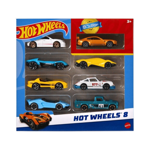 Hot Wheels Samochodziki 8-pak HPV78 mix