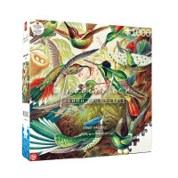 Puzzle Imagination Ernst Haeckel - Kolibry, 1000 elementów