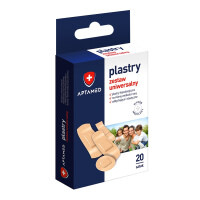 Aptamed Plastry zestaw uniwersalny 20 sztuk