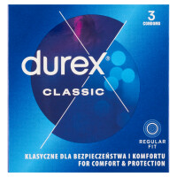 Durex Classic prezerwatywy 3 szt.