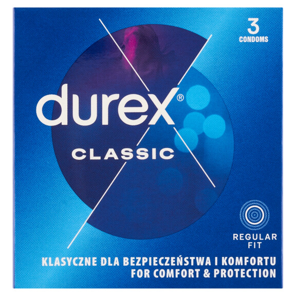 Durex Classic prezerwatywy 3 szt.
