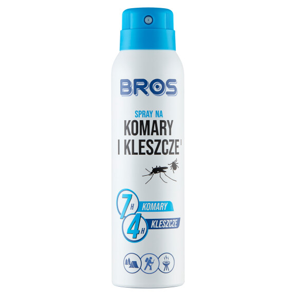 Bros Spray na komary i kleszcze 15% DEET 90ml