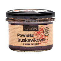 Łysoń Powidła truskawkowe z miodem 200g