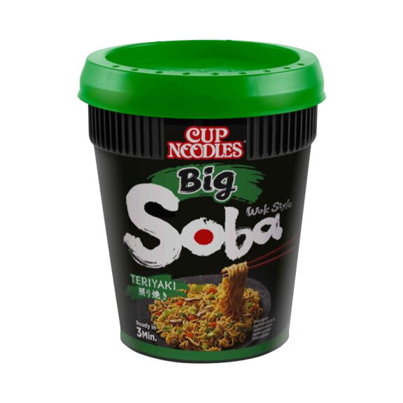 Makaron Soba Big Teriyaki Wok Style Cup 113g