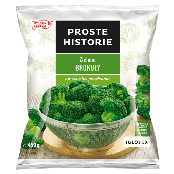 Proste Historie Brokuły zielone różyczki 450g