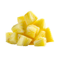 Ananas krojony kostka 150g