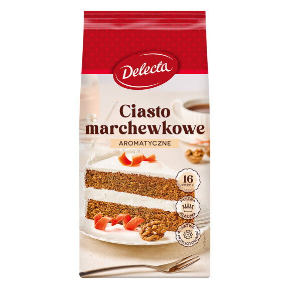 Delecta Ciasto marchewkowe 410g